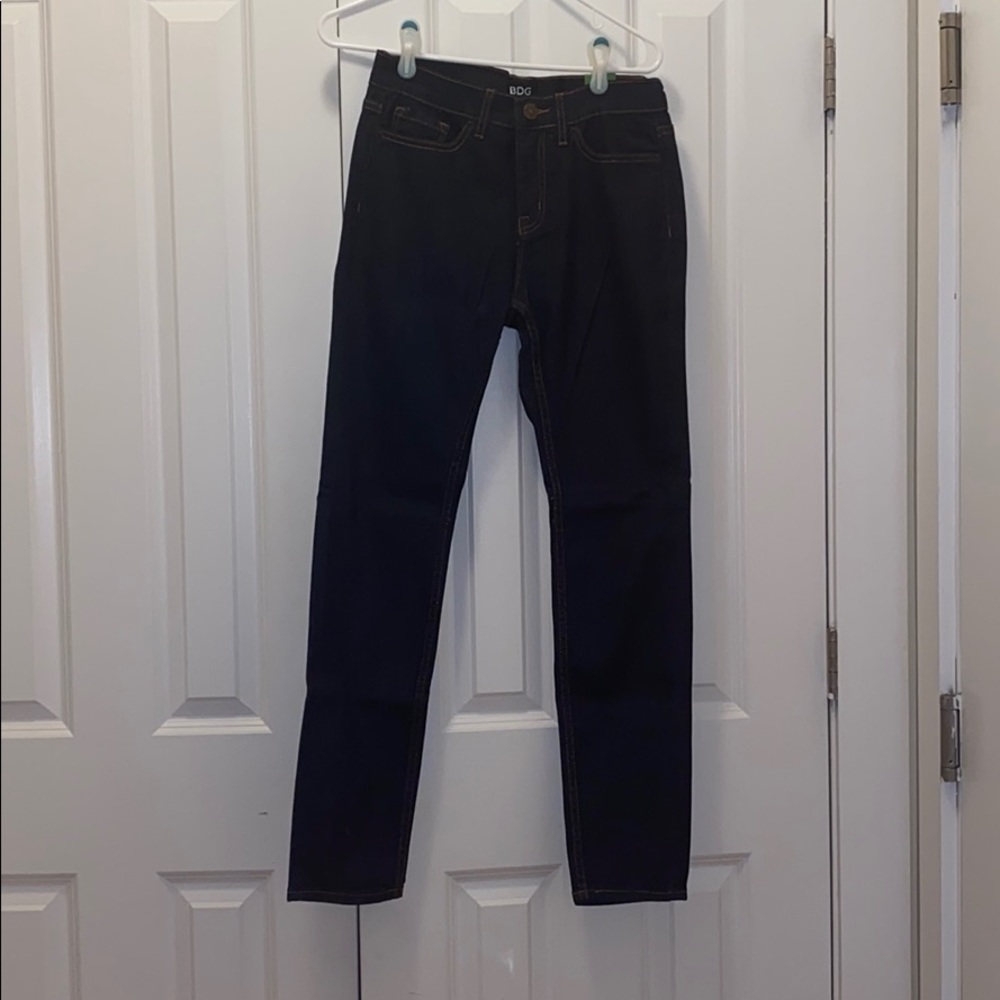 BDG high rise cigarette ankle denim jeans